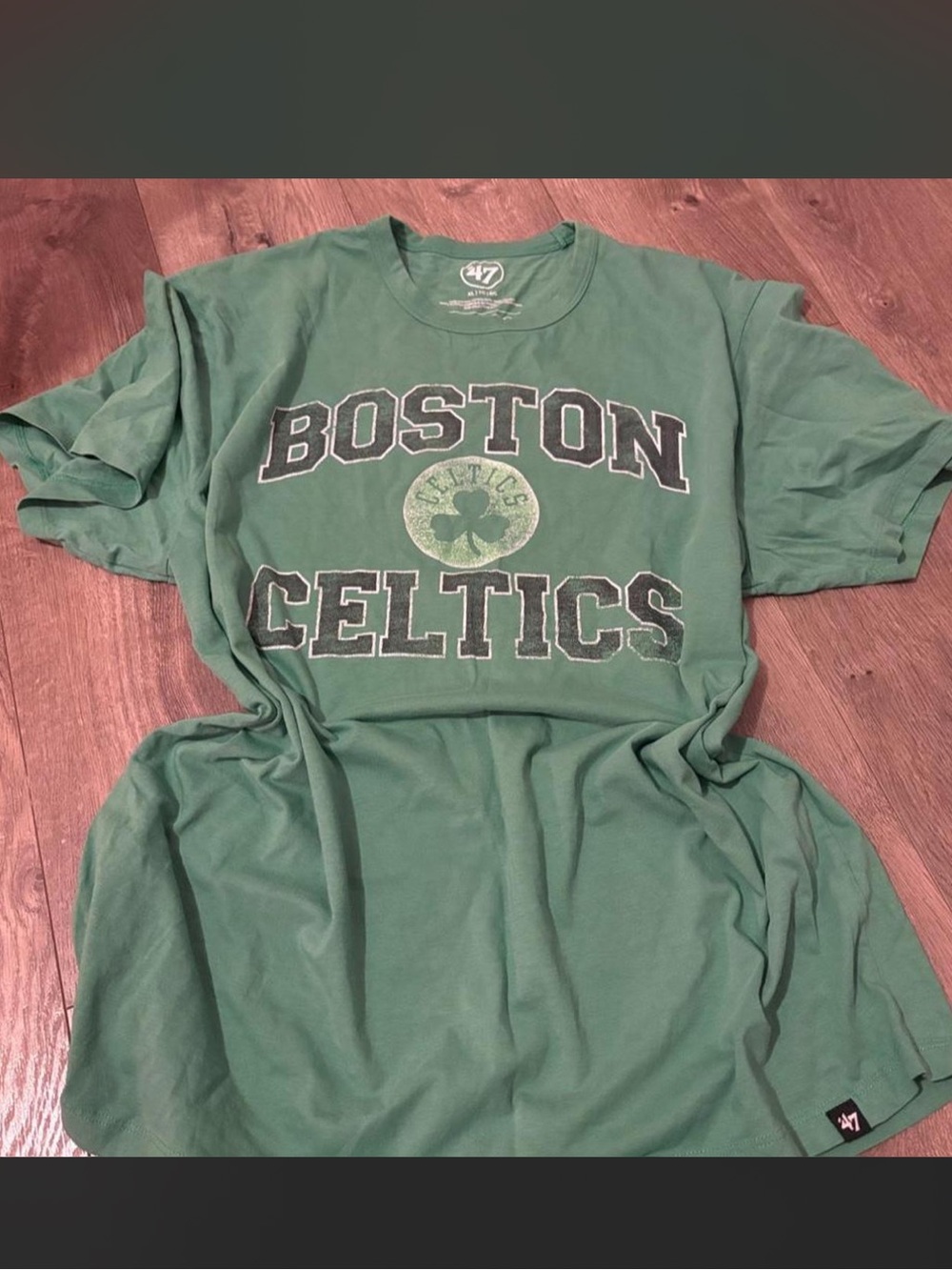 47 Boston Celtics Green Graphic Short-Sleeve Tee
